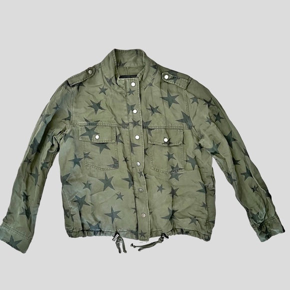 RAILS | COLLINS JACKET | SAGE with BLACK STAR | size small - Picture 1 of 15